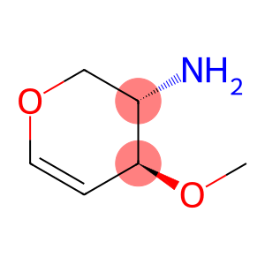 L-threo-Pent-1-enitol, 4-amino-1,5-anhydro-2,4-dideoxy-3-O-methyl- (9CI)