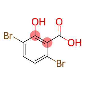 Benzoic acid, 3,6-dibromo-2-hydroxy-