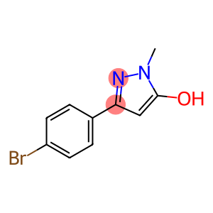 3-(4-溴苯基)-1-甲基-1H-吡唑-5-醇