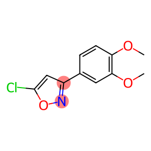 5-CHLORO-3-(3,4-DIMETHOXYPHENYL)ISOXAZOLE