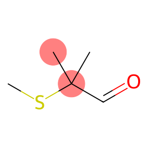 2-methyl-2-(methylthio)propionaldehyde