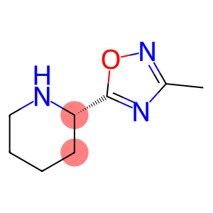 (S)-3-methyl-5-(piperidin-2-yl)-1,2,4-oxadiazole hydrochloride