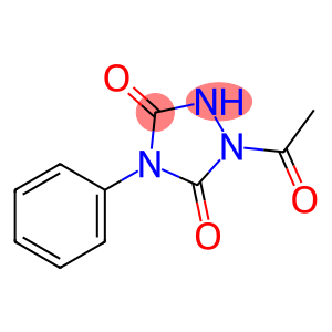 1-acetyl-4-phenyl-1,2,4-triazolidine-3,5-dione