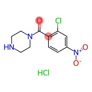 (2-Chloro-4-nitrophenyl)(piperazin-1-yl)methanone hydrochloride