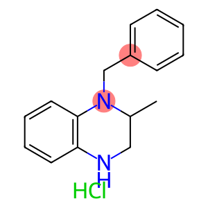 1-benzyl-2-methyl-1,2,3,4-tetrahydroquinoxaline hydrochloride