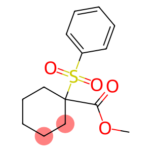 methyl 1-(benzenesulfonyl)cyclohexane-1-carboxylate