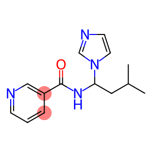 N-(1-Imidazol-1-yl-3-methyl-butyl)-nicotinamide