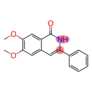 1(2H)-Isoquinolinone, 6,7-dimethoxy-3-phenyl-