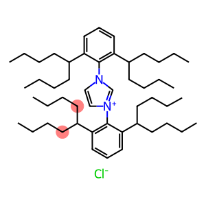 1,3-双(2,6-二(1-丁基-戊基基)苯基)-1H-咪唑-3-鎓氯化物