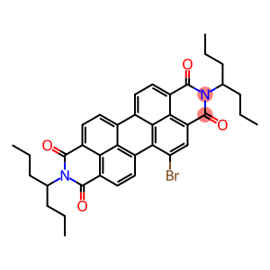 Anthra[2,1,9-def:6,5,10-d'e'f']diisoquinoline-1,3,8,10(2H,9H)-tetrone, 5-bromo-2,9-bis(1-propylbutyl)-