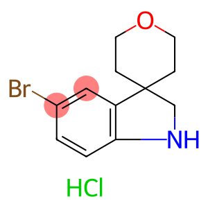 5-BROMO-1,2-DIHYDROSPIRO[INDOLE-3,4-OXANE] HCL