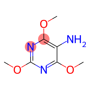 5-Pyrimidinamine, 2,4,6-trimethoxy- (9CI)