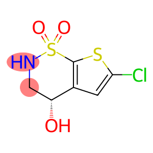 (4S)-6-Chloro-3,4-dihydro-2H-thieno[3,2-e][1,2]thiazin-4-ol 1,1-dioxide