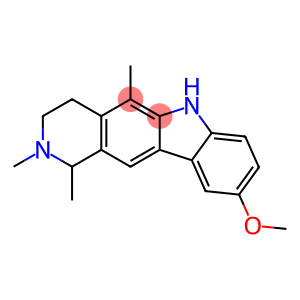 1H-Pyrido[4,3-b]carbazole, 2,3,4,6-tetrahydro-9-methoxy-1,2,5-trimethyl-, (+)-