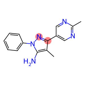 1H-Pyrazol-5-amine, 4-methyl-3-(2-methyl-5-pyrimidinyl)-1-phenyl-