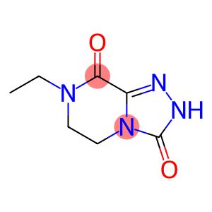 1,2,4-Triazolo[4,3-a]pyrazine-3,8(2H,5H)-dione, 7-ethyl-6,7-dihydro-