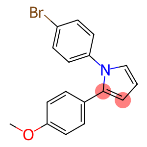 1-(4-Bromophenyl)-2-(4-methoxyphenyl)-1H-pyrrole