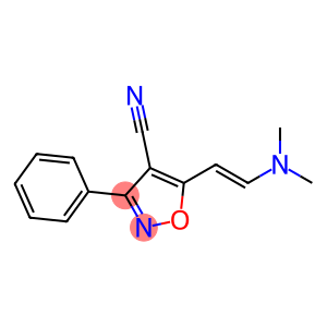 5-[2-(DIMETHYLAMINO)VINYL]-3-PHENYL-4-ISOXAZOLECARBONITRILE