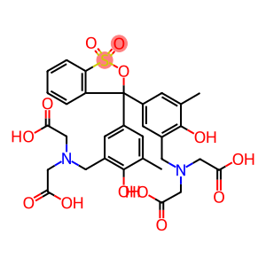 3,3-Bis[3-[[N,N-di(carboxymethyl)amino]methyl]-4-hydroxy-5-methylphenyl]-3H-2,1-benzoxathiole 1,1-dioxide