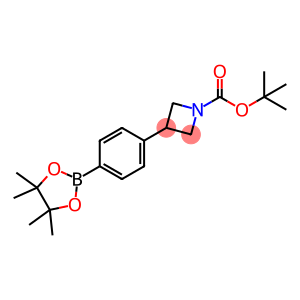 tert-butyl 3-(4-(4,4,5,5-tetramethyl-1,3,2-dioxaborolan-2-yl)phenyl)azetidine-1-carboxylate