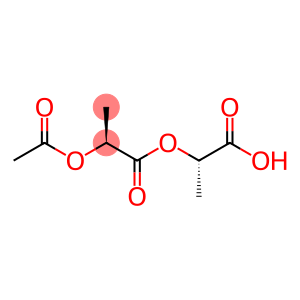 Propanoic acid, 2-(acetyloxy)-, (1S)-1-carboxyethyl ester, (2S)-