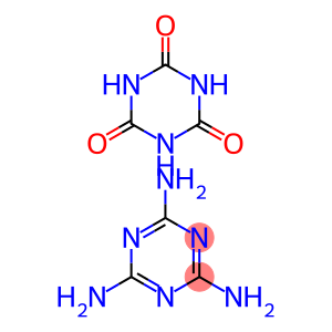 1,3,5-triazine-2,4,6(1H,3H,5H)-trione, compound with 1,3,5-triazine-2,4,6-triamine