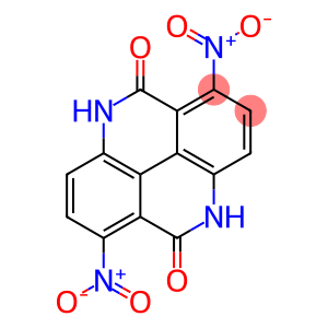 Pyrido[2,3,4,5-lmn]phenanthridine-5,10-dione, 4,9-dihydro-1,6-dinitro-