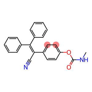 Benzeneacetonitrile, a-(diphenylmethylene)-4-[[(methylamino)carbonyl]oxy]-
