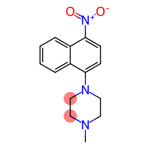 1-Methyl-4-(4-nitro-1-naphthyl)piperazine