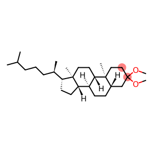 Cholestane, 3,3-dimethoxy-, (5α)-