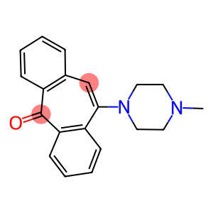 10-(4-methyl-1-piperazinyl)-5H-dibenzo[a,d]cyclohepten-5-one