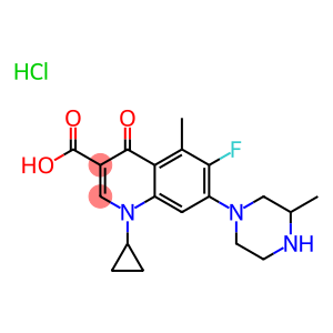 Grepafloxacin hydrochloride