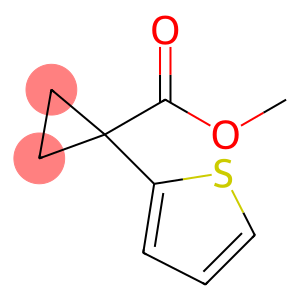 Cyclopropanecarboxylic acid, 1-(2-thienyl)-, Methyl ester