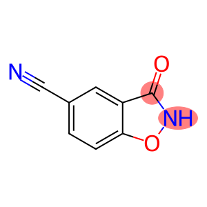 1,2-Benzisoxazole-5-carbonitrile,2,3-dihydro-3-oxo-(9CI)