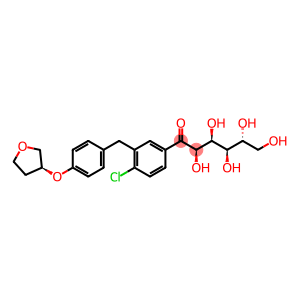 D-Glucose, 1-C-[4-chloro-3-[[4-[[(3S)-tetrahydro-3-furanyl]oxy]phenyl]methyl]phenyl]-