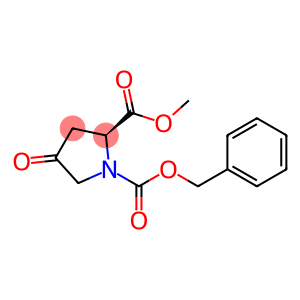 (2S)-4-Oxo-1,2-pyrrolidinedicarboxylic Acid 1-Benzyl 2-Methyl Ester