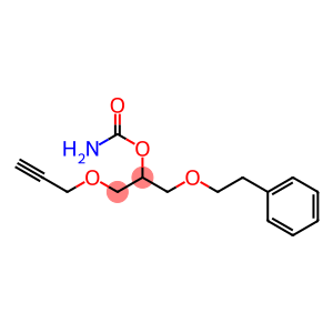 2-Propanol, 1-(2-phenylethoxy)-3-(2-propyn-1-yloxy)-, 2-carbamate