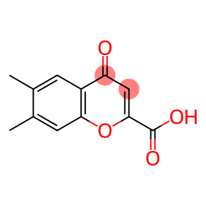 6,7-DIMETHYLCHROMONE-2-CARBOXYLIC ACID