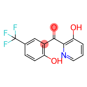 Methanone, (3-hydroxy-2-pyridinyl)[2-hydroxy-5-(trifluoromethyl)phenyl]-