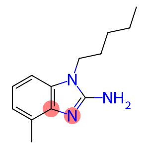 4-Methyl-1-pentyl-1H-benzimidazol-2-amine