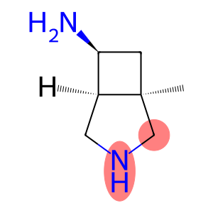 3-Azabicyclo[3.2.0]heptan-6-amine,1-methyl-,(1alpha,5alpha,6beta)-(+)-(9CI)