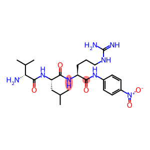 D-Valyl-L-leucyl-N-(4-nitrophenyl)-L-argininamide monoacetate