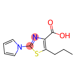 5-Propyl-2-pyrrol-1-yl-thiazole-4-carboxylic acid