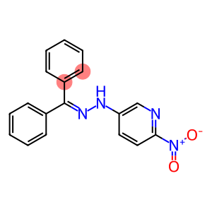 Methanone, diphenyl-, 2-(6-nitro-3-pyridinyl)hydrazone