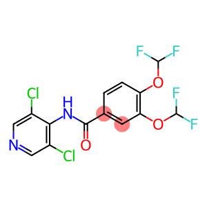 N-(3,5-二氯吡啶-4-基)-3,4-双(二氟甲氧基)苯甲酰胺