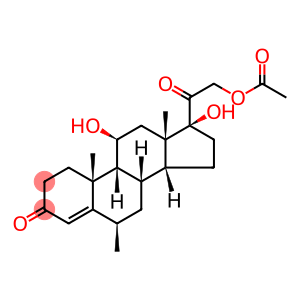 17-Hydroxy-6α-Methylcorticosterone 21-Acetate