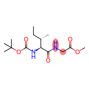 Glycine, N-[(1,1-dimethylethoxy)carbonyl]-L-isoleucyl-, methyl ester