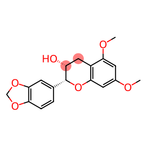 3-Hydroxy-5,7-dimethoxy-3',4'-methylenedioxyflavan