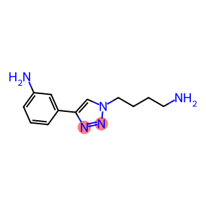 3-[1-(4-Amino-butyl)-1H-[1,2,3]triazol-4-yl]-phenylamine