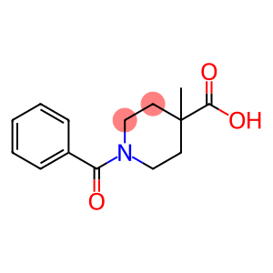1-苯甲酰基-4-甲基哌啶-4-羧酸